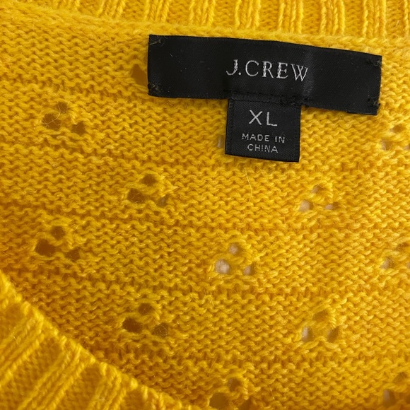 J. Crew Pointelle Sweater - Picture 3 of 4